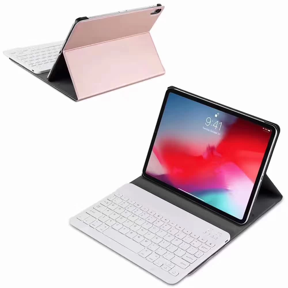 Bàn phím bluetooth iPad Pro 11 inch, kèm bao da, có ngăn đựng bút Bàn phím bluetooth iPad Pro 11 inch, kèm bao da, có ngăn đựng bút